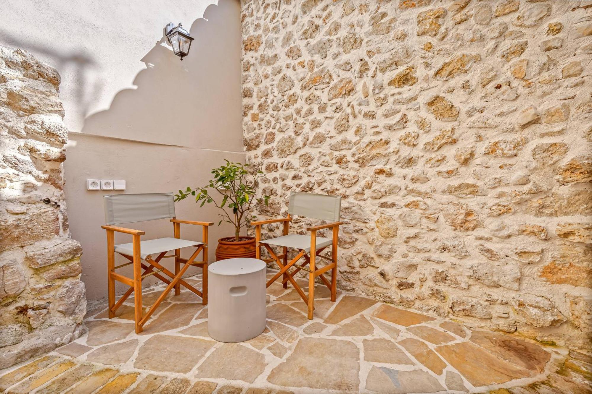 Courtyard Cottage Corfu Lakones Luaran gambar
