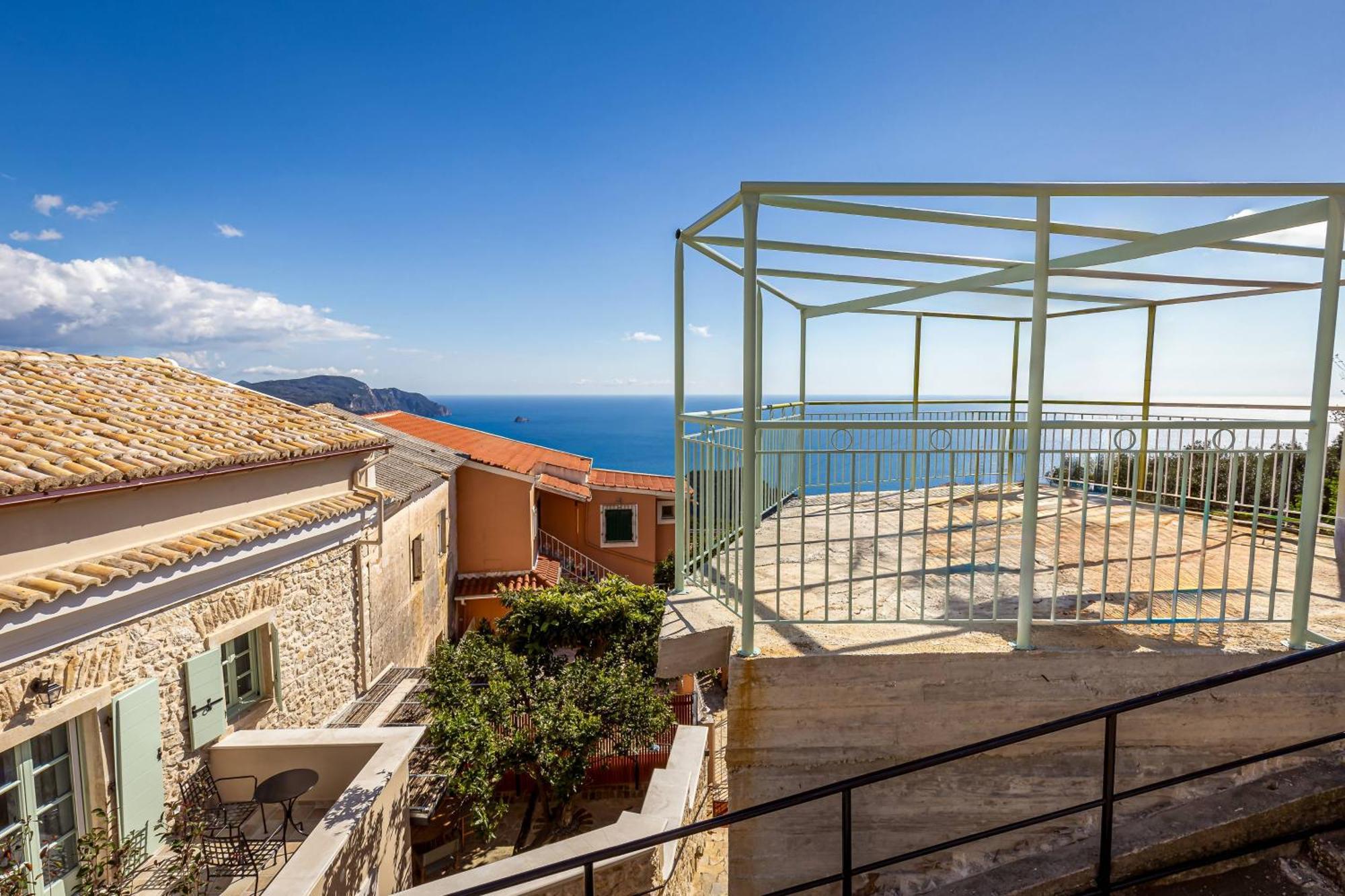 Courtyard Cottage Corfu Lakones Luaran gambar
